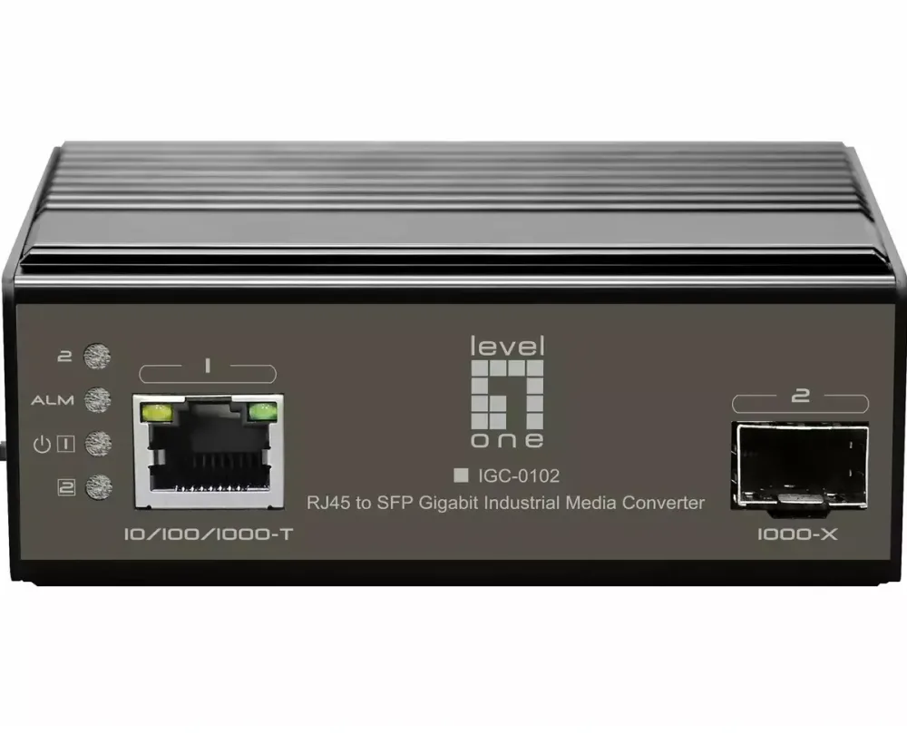 Media Convertor Level One IGC-0102 10/100/1000T>1000SX
