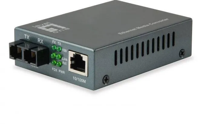 Media Convertor Level One FVT-1106 10/100TX>100FX 120km