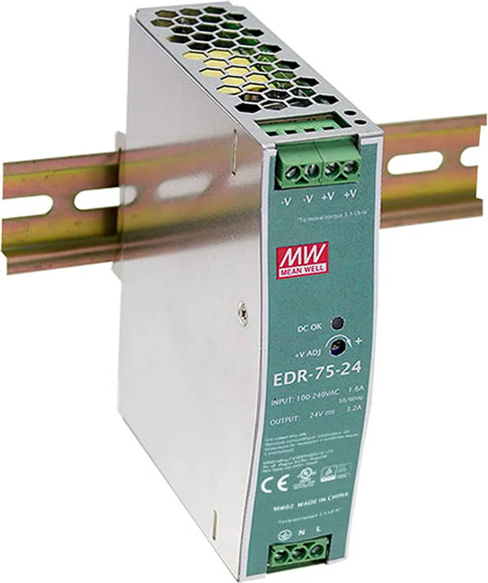 Accesoriu Switch Level One ind.  adaptor de alimentare POW-4821 48VDC  75W DIN-Schiene PoE