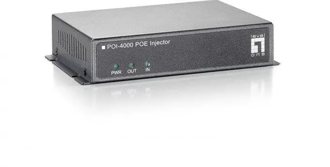 Injector POE Level One 1x FE PoE-Adapter POI-4000 60.0W PoE