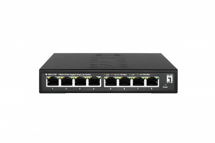 Switch Level One 8x GE GES-2108 Hilbert