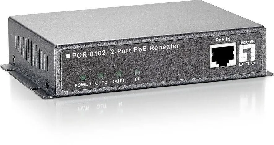 Accesoriu Retea Level One Repeater POR-0102 2x PoE