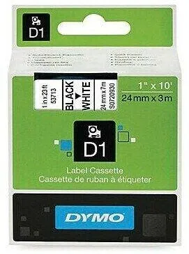 Consumabil Termic Dymo D1 53713 24mmx7.0m Negru->Alb