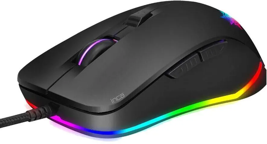Mouse cian technology INCA Gaming IMG-327 4800 DPI, RGB, 6 Butoane, USB, SW