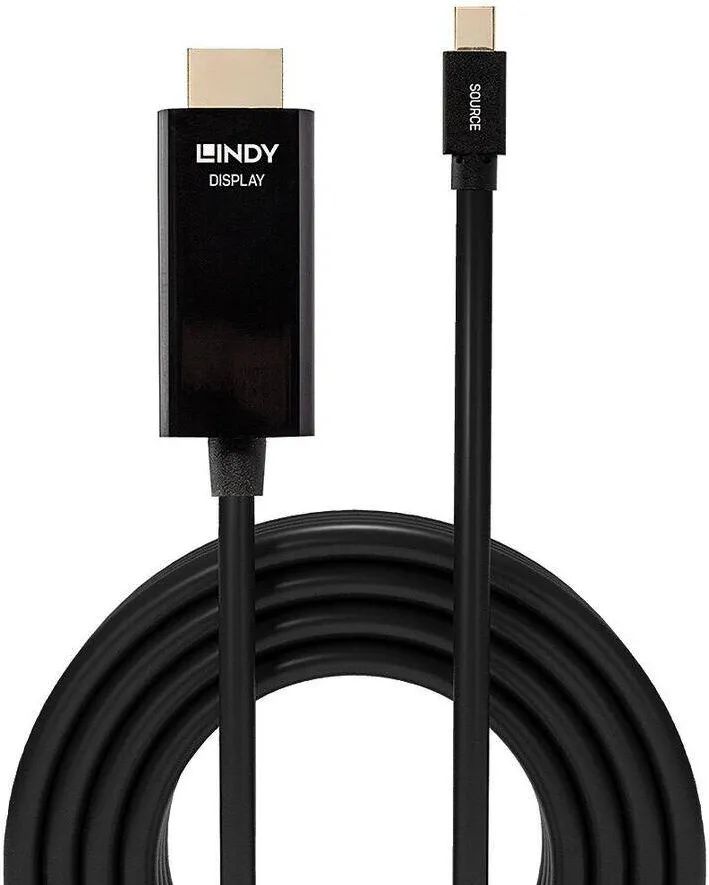 Adaptor video Lindy Mini-DisplayPort an HDMI 4K30 3 m