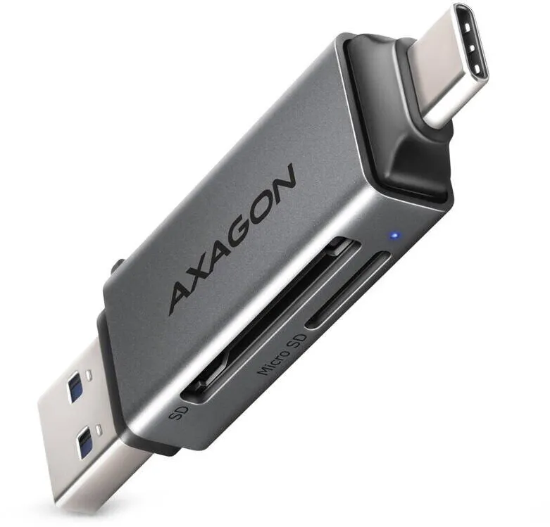 Card Reader AXAGON CRE-DAC SUPERSPEED USB-C + USB-A