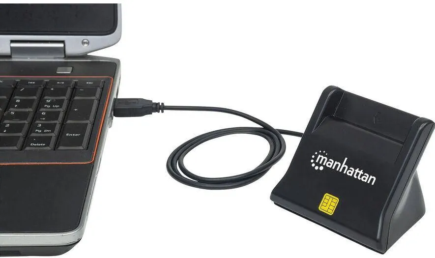 Card Reader MANHATTAN USB2.0-Smartcard/SIM