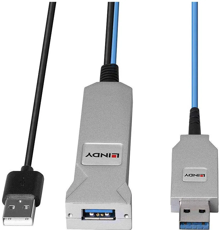 Cablu Fibra Optica Lindy 30m USB 3.0