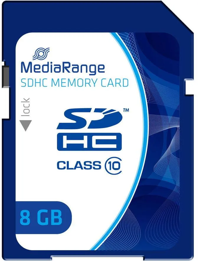 Card de Memorie MediaRange SD 8GB SDHC CL.10