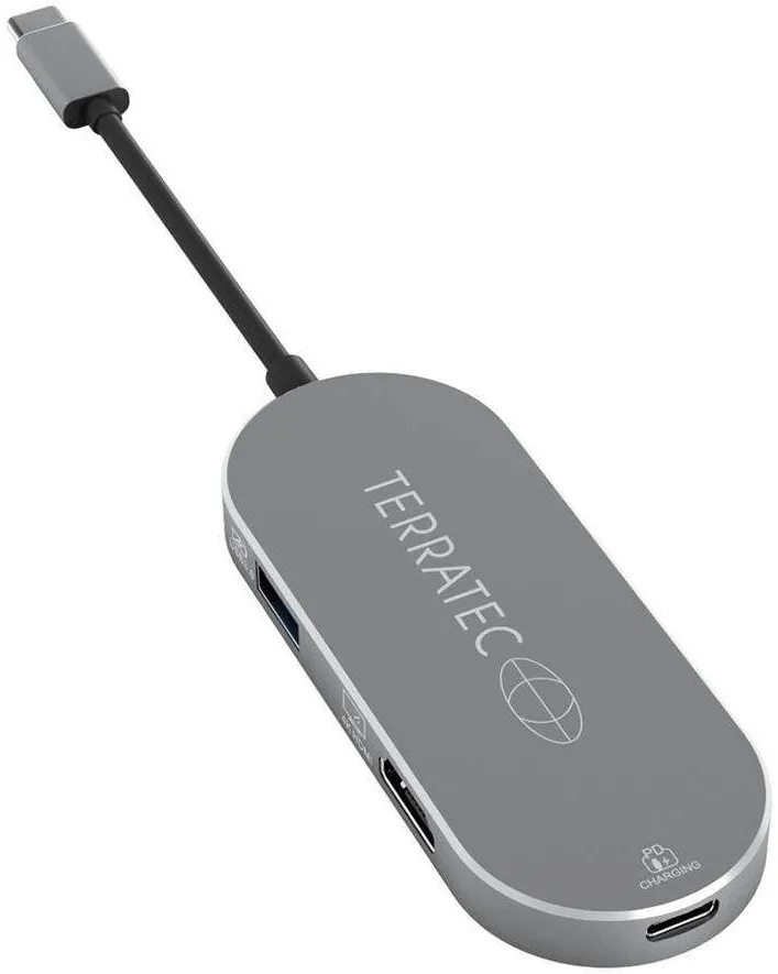 Adaptor Terratec Connect C5 USB-C -> USB-C PD/HDMI/USB3.0