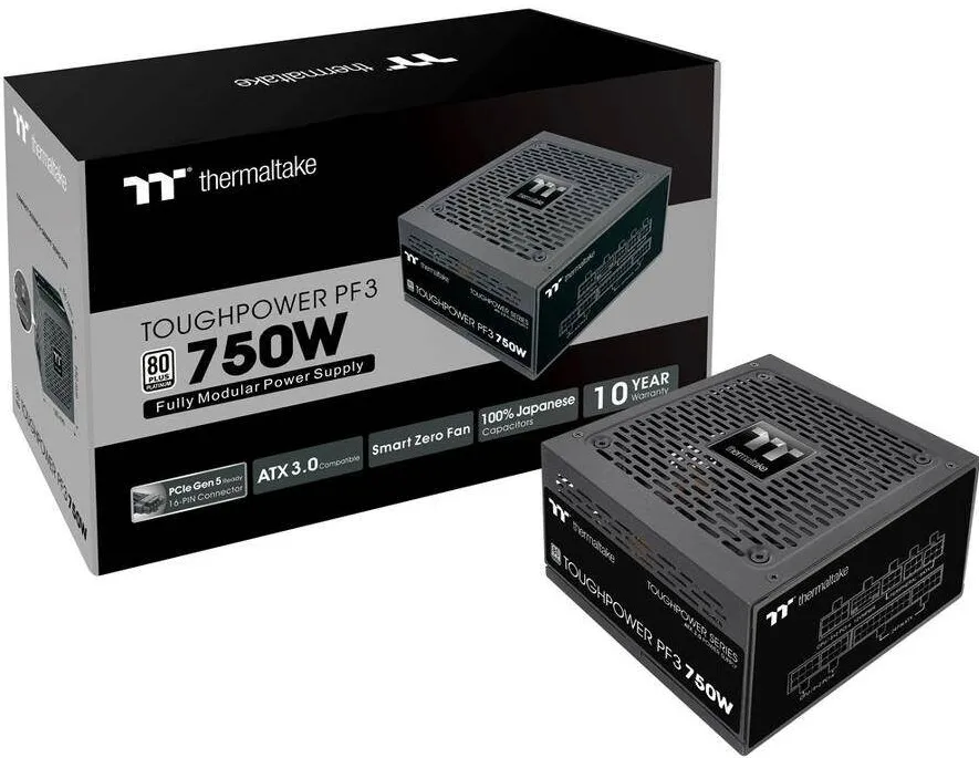 Sursa PC Thermaltake Toughpower PF3 750W Modular 80+ Platin