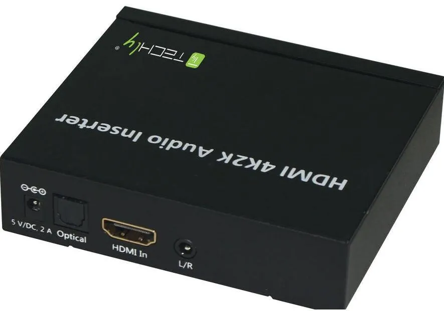 Adaptor TECHLY HDMI/DVI 4K2K Audio Inserter