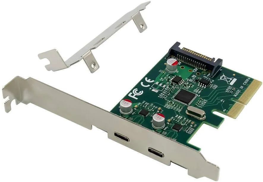 Adaptor CONCEPTRONIC PCI Express Card 2-Port USB-C 3.2 Strom erford.