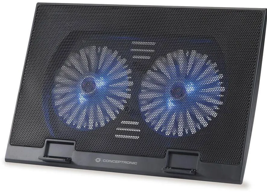 Coolpad Laptop CONCEPTRONIC 2-Fan (17.0")/ Ergonomic THANA02B