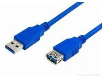 Cablu Date MediaRange USB 3.0 A->A St/Bu 3m Albastru