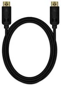 MediaRange DisplayPort Anschluss10 Gbit/s 2m Negru