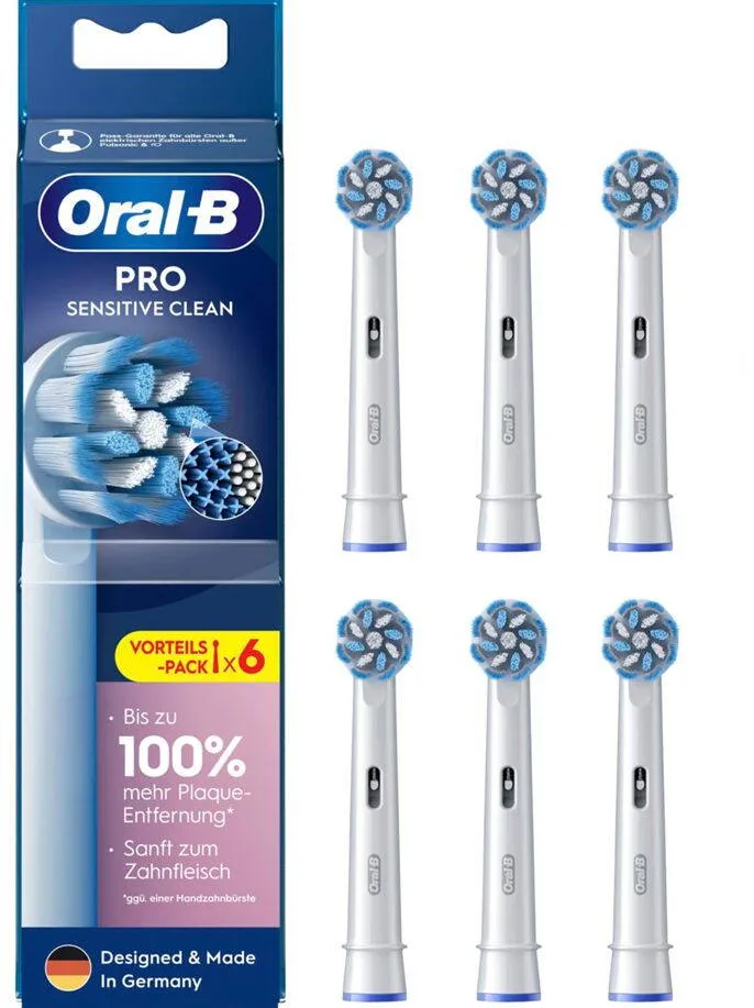 ORAL-B Capete Periaj Pro Sensitive Clean 6 pcs.