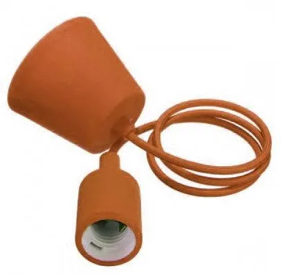 V-TAC Pendul tavan portocaliu 1M, E27