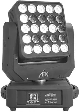 AFX Moving head 25X12W rgbw
