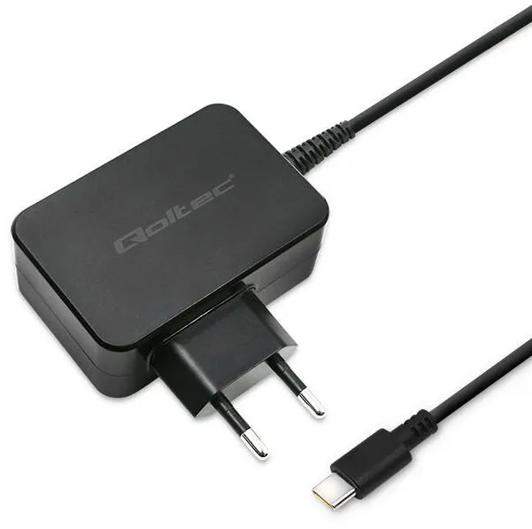 Incarcator   QOLTEC 65W, 5V 20V 3A 3.25A, USB type C, P