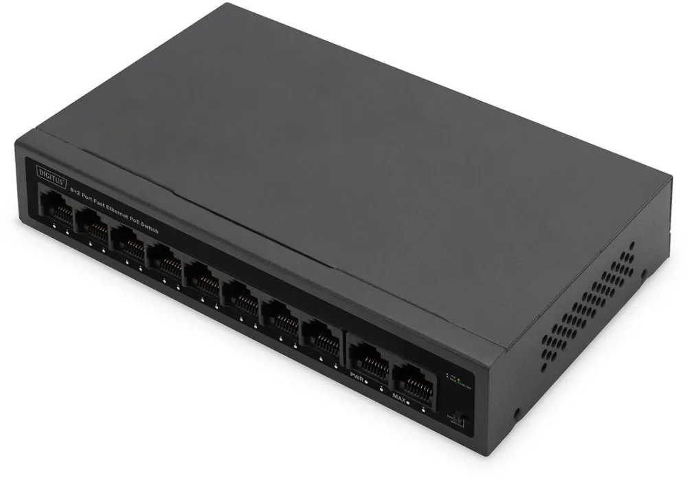 Adaptor Assmann Poe Switch 8+2-port FE