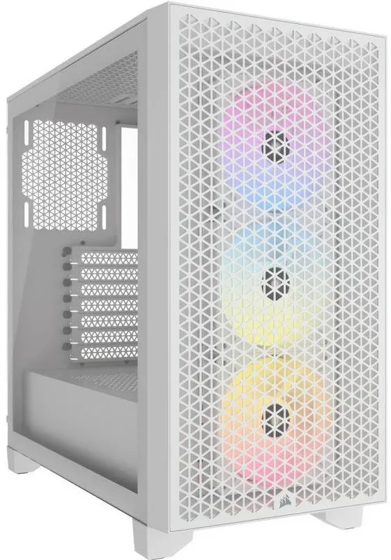 Carcasa PC Corsair 3000D RGB Airflow White