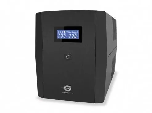 UPS CONCEPTRONIC ZEUS USV 1200VA 720W 6xIEC Socket HID, LAN, USB