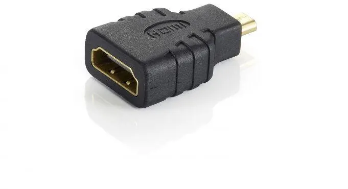 Adaptor EQUIP HDMI Micro D-A St/Bu Negru