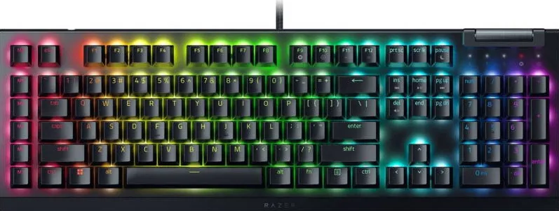 Tastatura RAZER Gaming BlackWidow V4 X Yellow Linear Gen 3 Swtich Mecanica