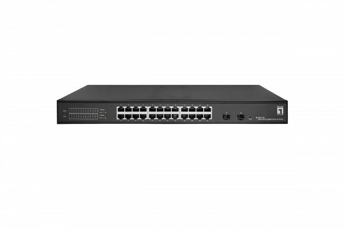 Switch Level One 24x GE GES-2126 2xGSFP 19" Hilbert