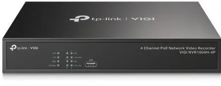 TP-Link NVR VIGI NVR1004H-4P, 4 Canale