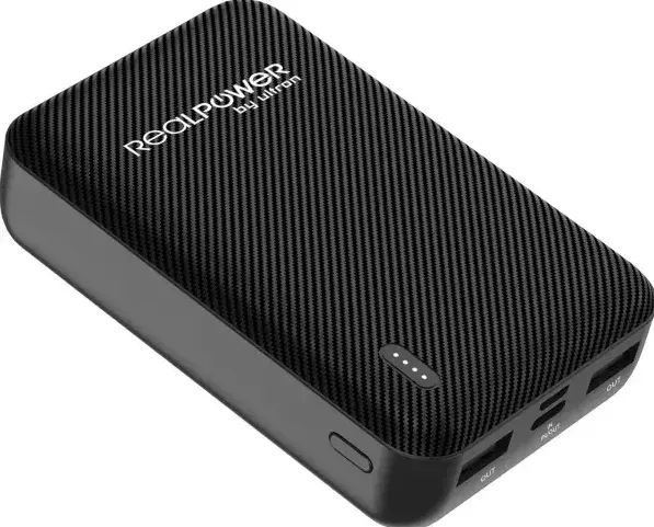 Baterie Externa Realpower PB-10000 SE Negru 10.000mAh