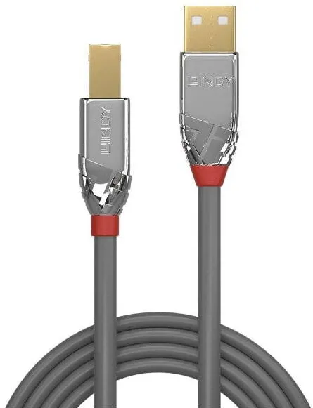 Lindy Cablu 5m USB 2.0 Type A to B Cromo
