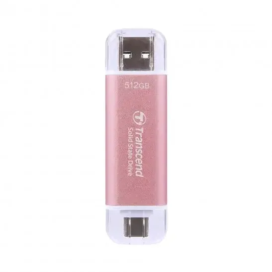 SSD Extern Transcend 512GB ESD310P Portable, USB, Type-C/A
