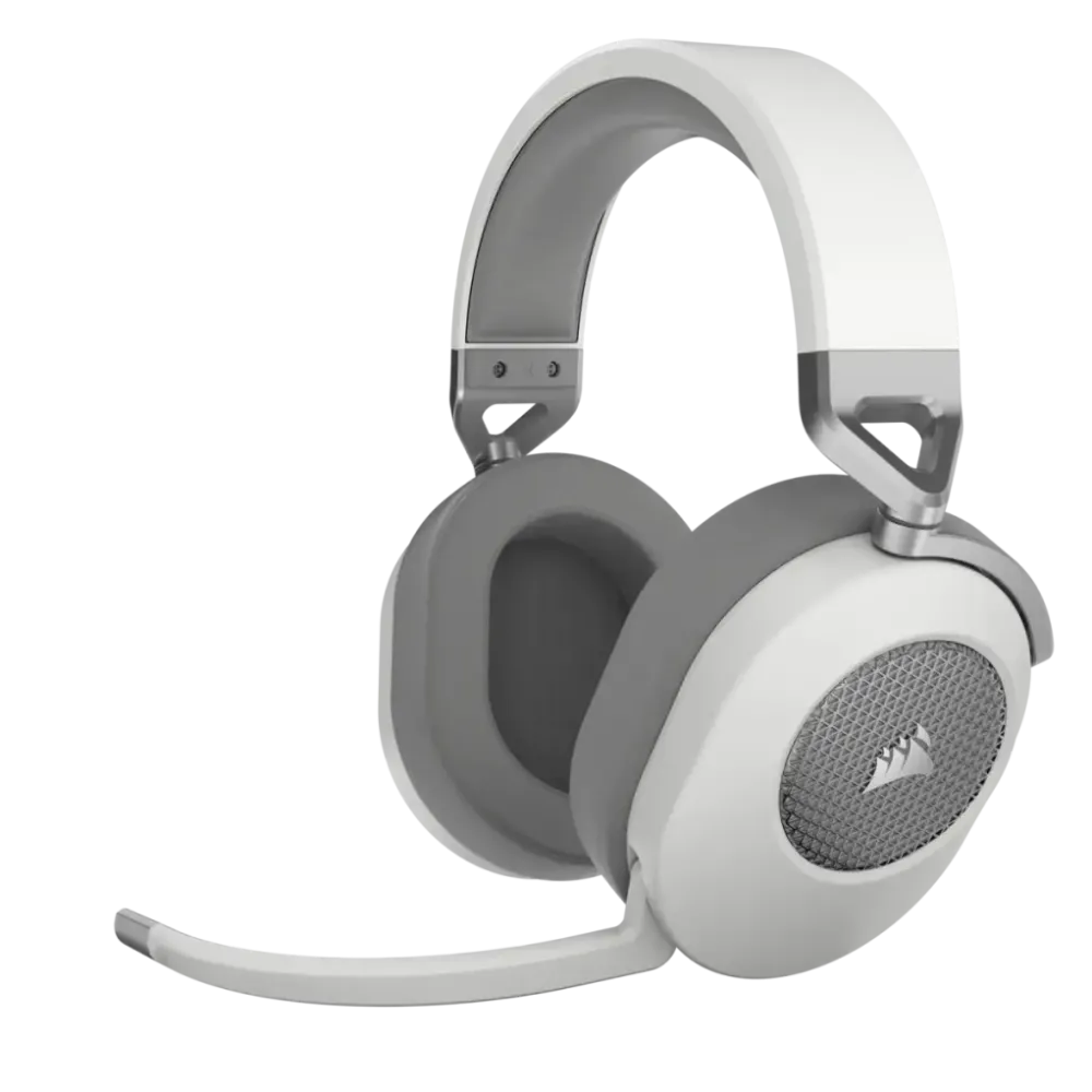 Casti Over-Head Corsair Gaming HS65 v2, Wireless White