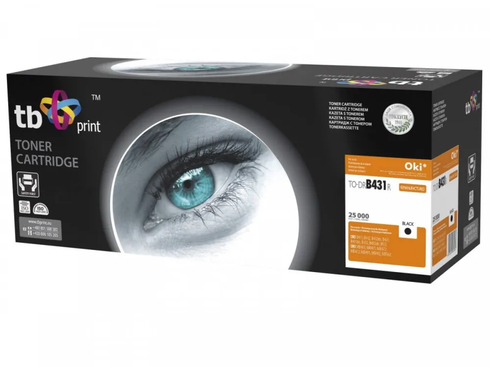 Drum Compatibil TB Print pentru B431 TO-DR B431R black .=
