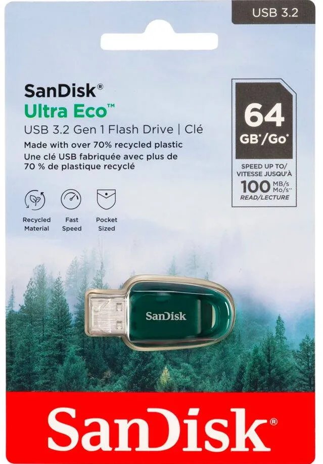 Memorie USB SanDisk Ultra Eco Drive 64GB USB 3.2