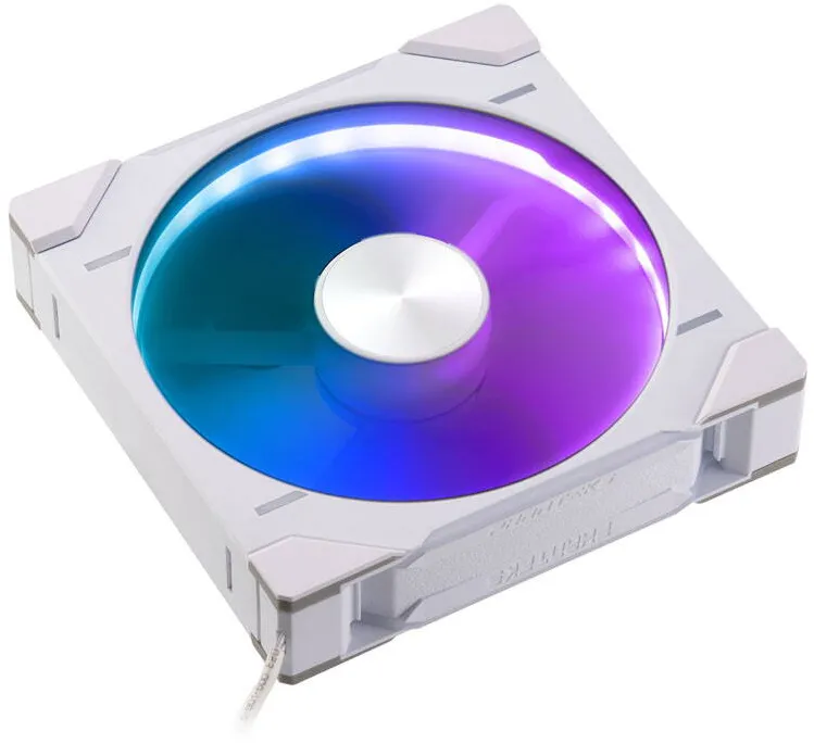 Phanteks D30 PWM Reverse Airflow, D-RGB  - 140mm, Alb