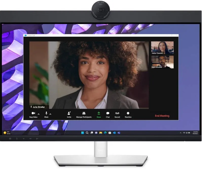 P2424HEB 23.8 inch FHD IPS 5 ms 60 Hz Webcam USB-C