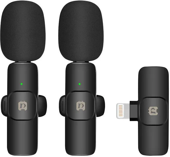 Microfon Puluz fara fir PU3150B Tip Lavalier PU3151B Lightning
