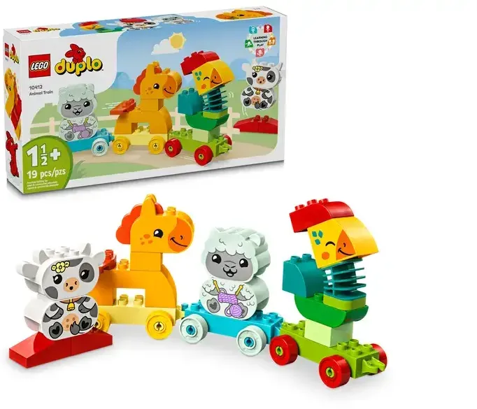 LEGO DUPLO Tren cu animale 10412