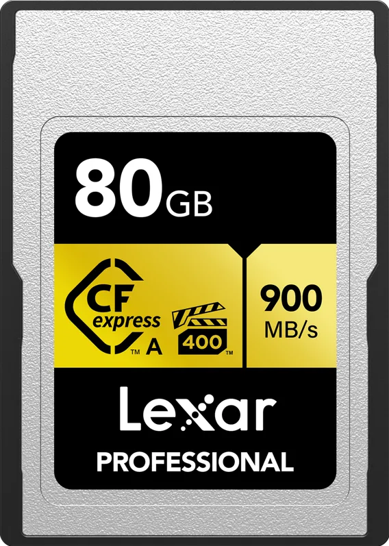 Card de Memorie Lexar 80GB CFexpress Pro Gold R900/W800 - VPG400 (Type A)