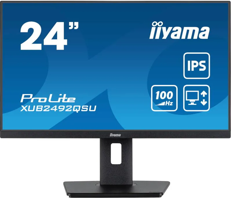 Monitor IIyama ProLite XUB2492QSU-B1 23.8 inch QHD IPS 0.5 ms 100 Hz