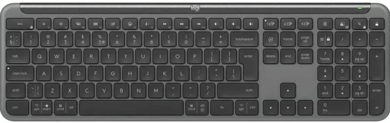 Tastatura LOGITECH K950 Signature Slim, Logi Bolt, Bluetooth, Graphite