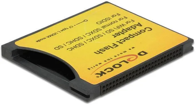 Adaptor DELOCK Compact Flash -> SDHC - Desigilat