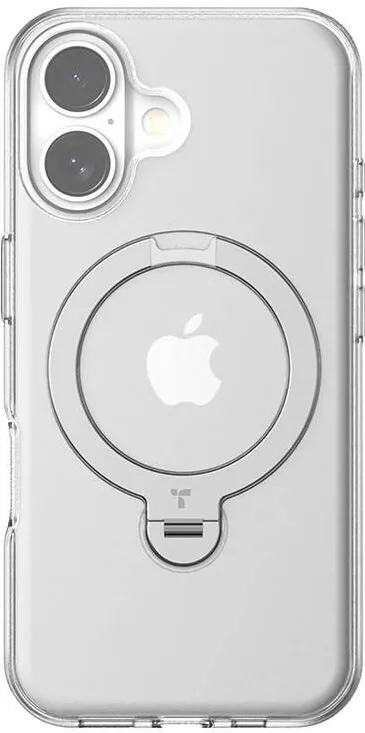Torras Torras Ostand Spin Case for iPhone 16 Plus (Transparent)