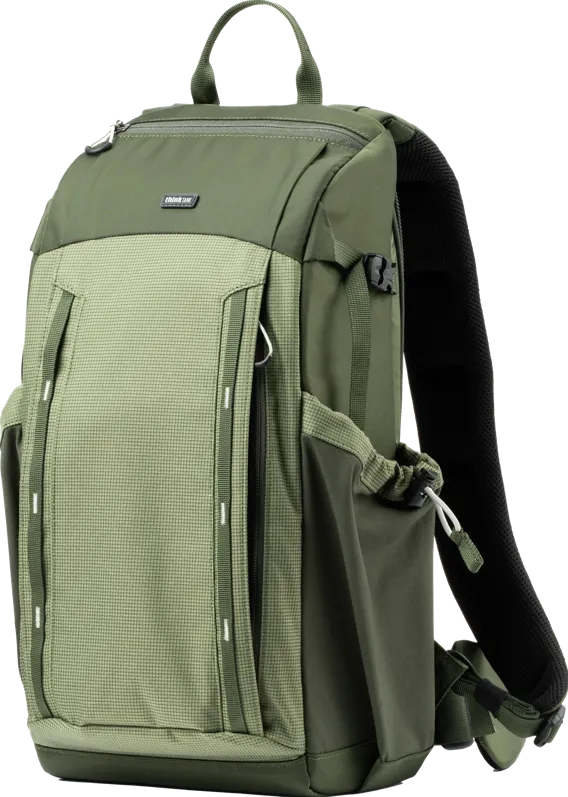 THINK TANK Mindshift BackLight Sprint, Slim Lightweight Backpack, Montane Green