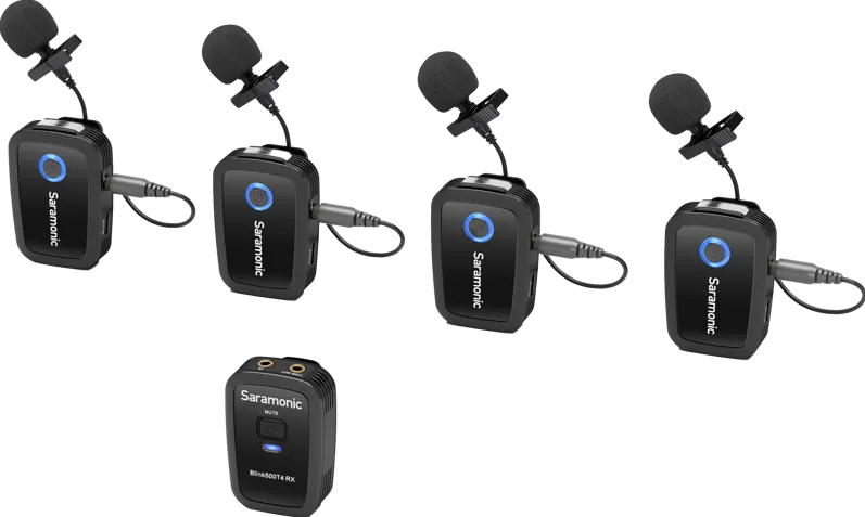 Microfon SARAMONIC Saramonic Blink 500 T4 2.4GHz Four-Channel Wireless Microphone System