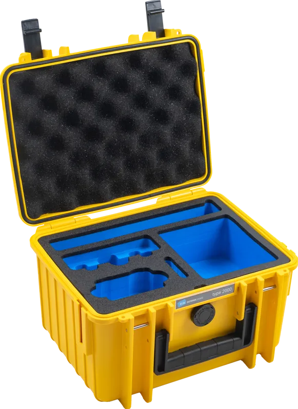 BW Cases Type 2000 for DJI Osmo Action 3 / Yellow