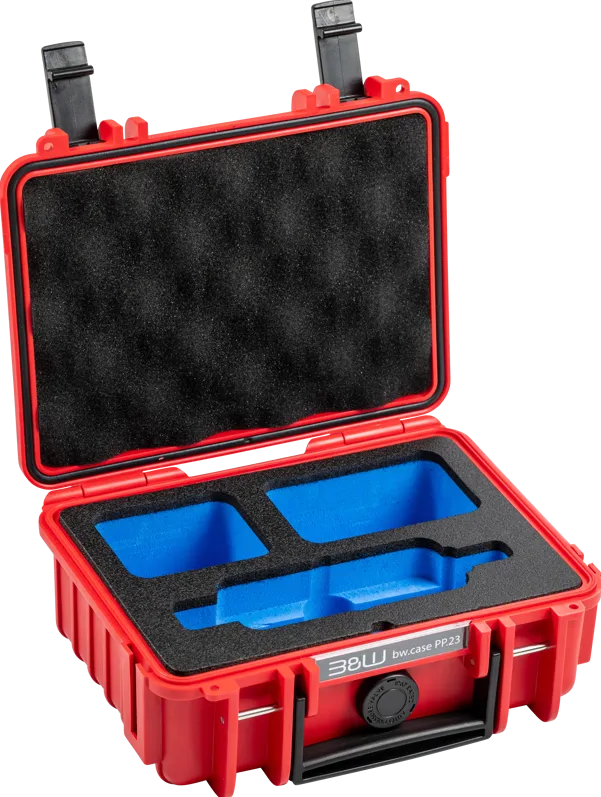 BW Outdoor Cases Type 500 for Insta360 X3, red